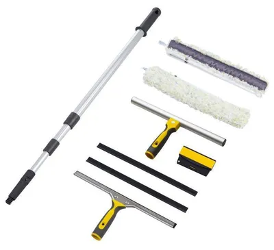 Zdjęcie produktu dla Vermop zestaw do mycia okien 8 szt. wycieraczka / myjka długość 350mm - 2930L