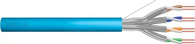 Produktbild von Digitus CAT 6A U/FTP Datenkabel - Verlegekabel, 500 m, Simplex, Dca, 500 m, Cat6a, U/FTP (STP), Hellblau
