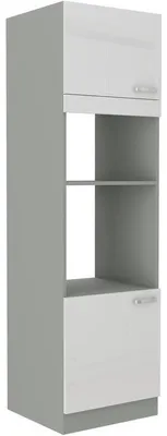 Produktbild von ULLERIKE Einbau-Geräteschrank – Breite 60 cm, weiß/grau