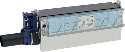 A product shot of a Geberit GIS Element for a shower.
