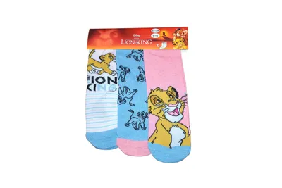 Produktbild von Socken Disney - Der König der Löwen - 3 Paar - Mädchen - Größe 27/30