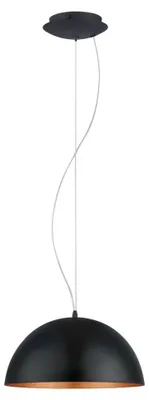 Image de EGLO Suspension Gaetano Noir 94938
