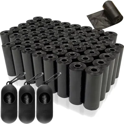 Produktbild von Hundekotbeutel, 60 Rollen (900 Stück) + 3 Kartons