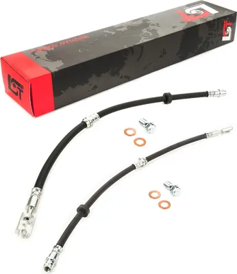 Produktbild von 2x Bremsschlauch Bremse vorne links rechts 8Z0611707 für AUDI A2 8Z0 - 510 mm