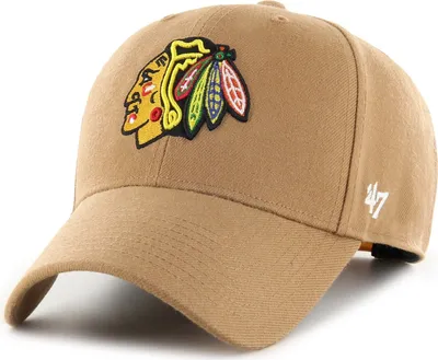 Produktbild von 47 Brand Snapback Cap - NHL Chicago Blackhawks, Kamelbeige