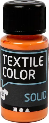 Obrázok produktu pre Creativ Company Textile Solid, 50 ml, Oranžová, 1 kusov