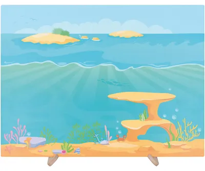 Immagine prodotto di Mega lavagna magnetica mare
