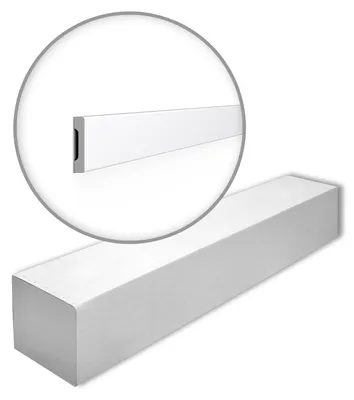 Immagine prodotto di NMC WD4-box WALLSTYL Noel Marquet 1 cartone con 32 strisce decorative Rivestimento murale stile classico colore bianco | 64 m