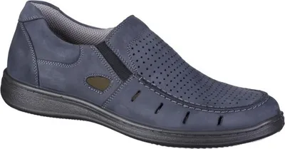 Produktbild von Jomos Slipper in Übergrößen Blau 463312 12 861 große Herrenschuhe, Größe:42