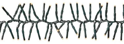 Produktbild von Nedis Weihnachtsbeleuchtung - Cluster - 768 LED's - Warmweiss - 5.60 m - Lichteffekte: 7 - Innen- und Aussenbereich - Netzstromversorgung
