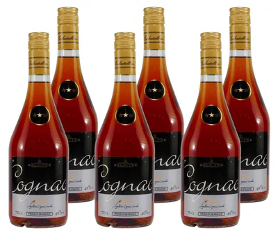 Produktbild von Delaitre Cognac V.S. (6 x 0,7L)