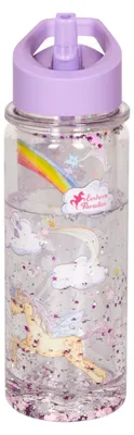 Produktbild von Einhorn-Paradies - Glitzer-Trinkflasche (Ca.0,3 L)