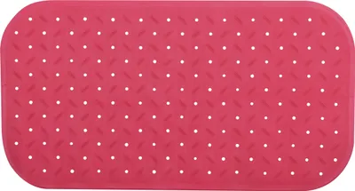 Produktbild von MSV Rutschfeste Dusch-/Badematte Bad - Gummi - fuchsia - 36 x 76 cm