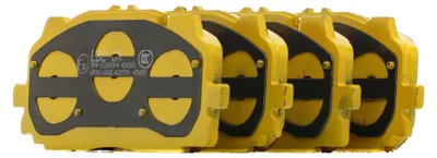 Imagen del producto de EBC Brakes DP42277R: Juego de pastillas de freno delanteras para:* AUDI A6 Avant (4G5, 4GD, C7)* AUDI A4 B9 Avant (8W5, 8WD)* AUDI Q5 (8RB)* AUDI A3 Sportback (8VA, 8VF)