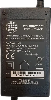 Immagine prodotto di Alimentazione Decoder EvoBox Nuovo Cyfrowy Polsat 24 mesi