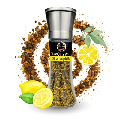 Produktbild von Zitronenpfeffer in der Mühle, 80g