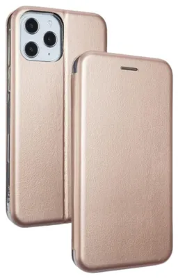 Imagen del producto de Funda Magnética Beline Book Para Iphone 12 Pro Max De 6,7", Color Rosa Dorado/Rosa Dorado