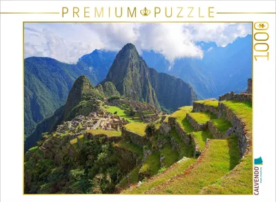 Produktbild von CALVENDO Puzzle Machu Picchu | 1000 Teile Lege-Größe 64x48cm Foto-Puzzle für glückliche Stunden