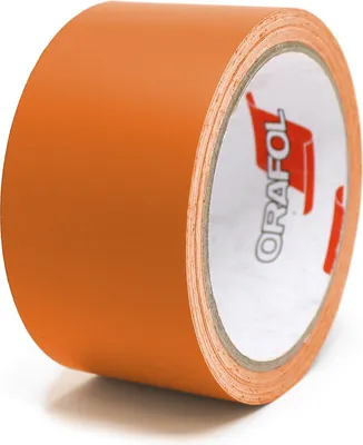Produktbild von 10m Zierstreifen 50mm Orange Matt Dekorstreifen Auto Motorrad Boot Modellbau Klebestreifen