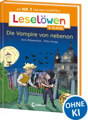Produktbild von Leselöwen 3. Klasse - Die Vampire von nebenan