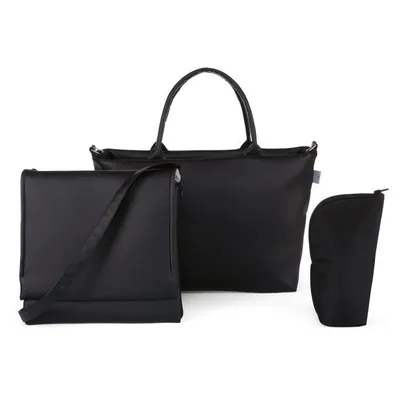 Produktbild von CHICCO Wickeltasche 2 in 1, Schwarz, mit herausnehmbarer Wickelunterlage und Kinderwagenhaken
