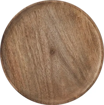 Produktbild von Mica Dekoteller Mangoholz Ø 30 x H 2 cm braun