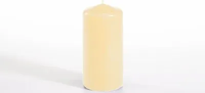 Produktbild von Papstar Stumpenkerzen Ø 50 mm 100 mm creme, 10 x 1 Stück