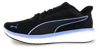 Image de Puma : Chaussures de sport modernes pour femmes, chaussures d'entraînement, couleur noire, style décontracté