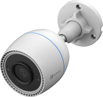 Zdjęcie produktu dla EZVIZ H3c, Kamera bezpieczeństwa IP, Zewnętrzna, Przewodowy i Bezprzewodowy, Amazon Alexa & Google Assistant, Ściana, Biały