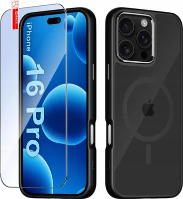 Produktbild von iPhone 16 Pro CASE für MagSafe MATT Magnetisch PREMIUM + Glas 9H