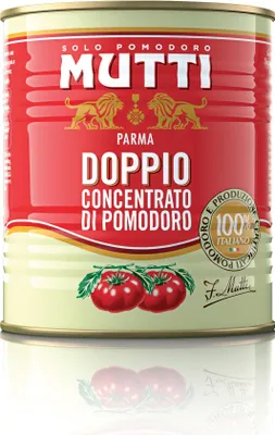 Produktbild von Mutti – Doppelkonzentrat Tomatenpüree, Tomatenkonzentrat, 880g, (6 Stück)