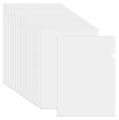 Image de 60 pochettes transparentes A4 pour la protection des documents