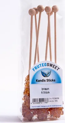 Produktbild von Kandissticks | braun | 5 Stk