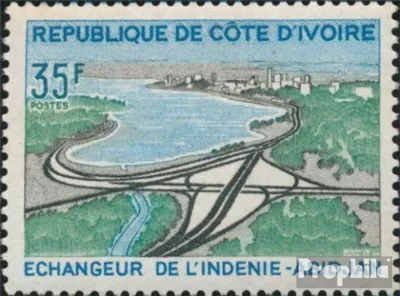 Produktbild von Briefmarken Elfenbeinküste 1973 Mi 439 (kompl.Ausg.) postfrisch Autobahnbau