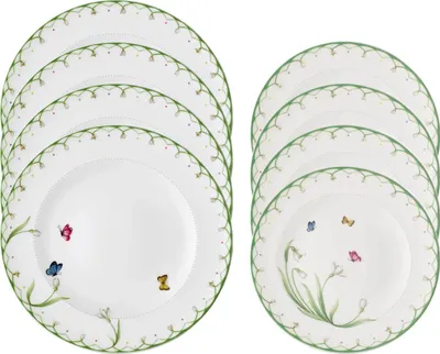 Produktbild von Villeroy & Boch Colourful Spring Teller-Set 8-teilig