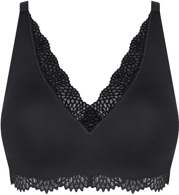 Produktbild von Triumph Velveteen Sensation N01, Farbe: Black 04/0004, Größe: 80D BH ohne Bügel