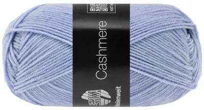 Produktbild von Lana Grossa MEILENWEIT 50 CASHMERE weiche 4-fach Sockenwolle mit Kaschmir-Anteil 210 m Farbe 062 - Hellblau