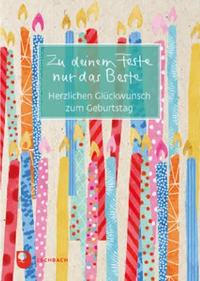 Produktbild von Zu deinem Feste nur das Beste