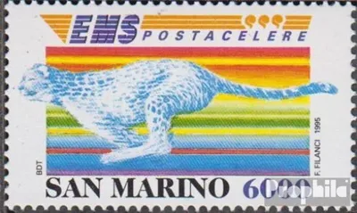 Produktbild von Briefmarken San Marino 1995 Mi 1639 (kompl.Ausg.) postfrisch Eilpost