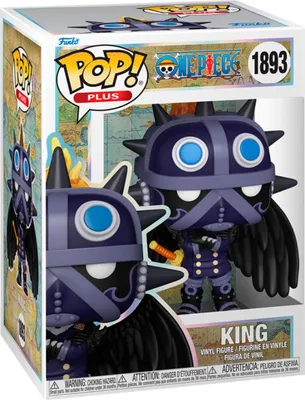 Immagine prodotto di Funko Pop! One Piece - Figurka Winylowa King, Oficjalny Produkt Premium