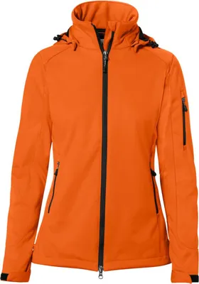 Produktbild von HAKRO Hakro Softshelljacke Alberta Damen #248 Gr. S orange