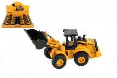 Obrázok produktu pre Nakladač stavebných strojov plastový 18 cm na zotrvačníku