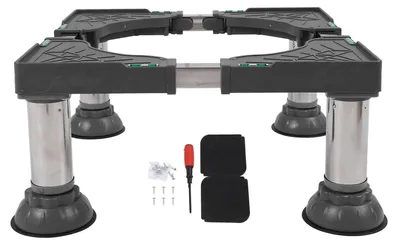 Produktbild von Verstellbare Basis für Waschmaschine mit 4 Füßen