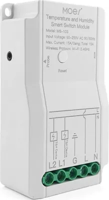 Produktbild von WiFi-Sender mit Temperatur- und Feuchtigkeitsmessung MS-103