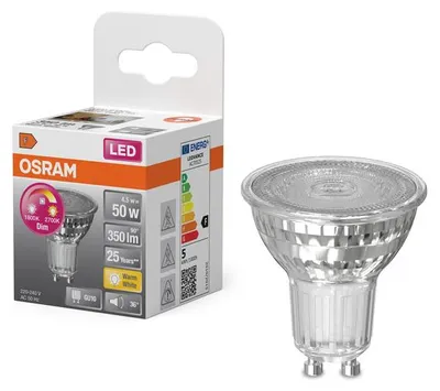 Image de LEDVANCE 4058075433366 LED bulb Warm white 4.5 W GU10 F