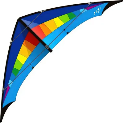Image de Cerf-volant pilotable Elliot Jet Stream Reloaded Rainbow - Blue 1010517 Arc-en-ciel 245 x 79 cm