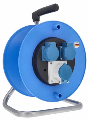 Produktbild von Camping Kabeltrommel leer Leertrommel für ca. 50m Kabel CEE 3-polig IP44