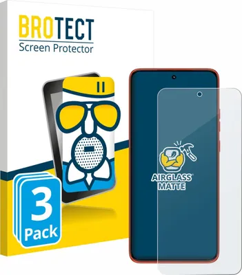 Produktbild von 3x BROTECT Entspiegelungs Schutzglas für Motorola Moto 60 Neo Schutzfolie Panzer Folie Glas Display Schutz matt