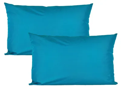 Produktbild von JACK 2er Set 40x60cm Outdoor Kissenhülle Bezug Wasserfest Stuhl Kissen Garten Petrol