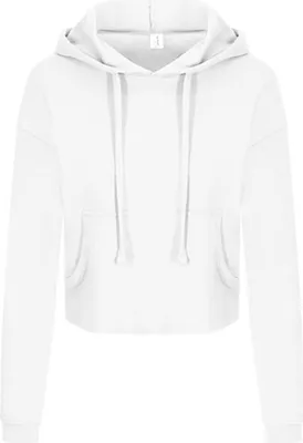 Obrázok produktu pre Just Hoods Dámska orezaná mikina s kapucňou
